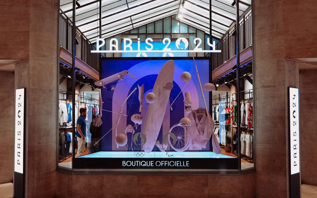 Paris 2024: La fête olympique débute avec des boutiques officielles