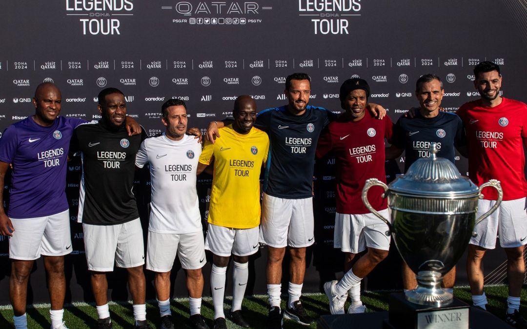 PSG legends tour à Doha: les icônes du football revivent l&rsquo;épopée Qatarienne