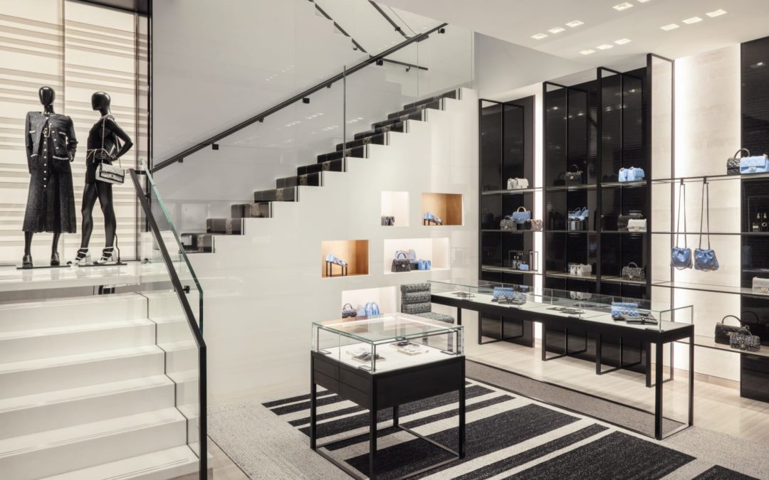 Réouverture de la boutique Chanel aux Galeries Lafayette