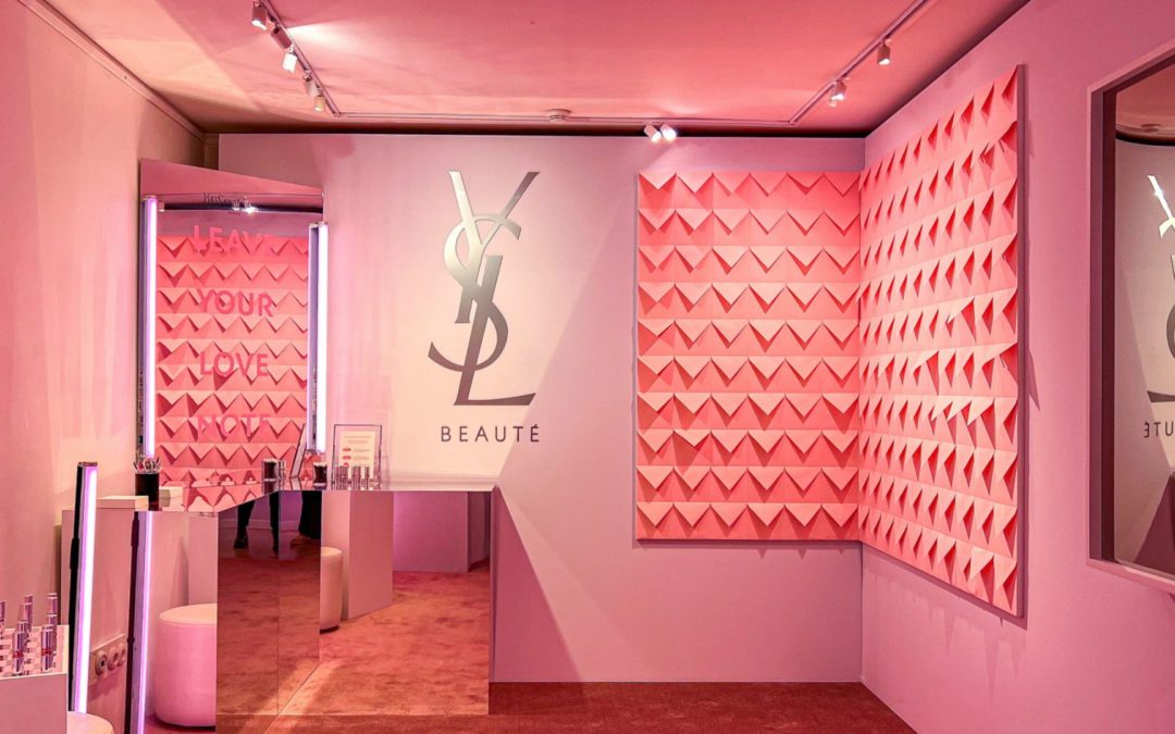 YSL Loveshine Factory, le pop-up événementiel