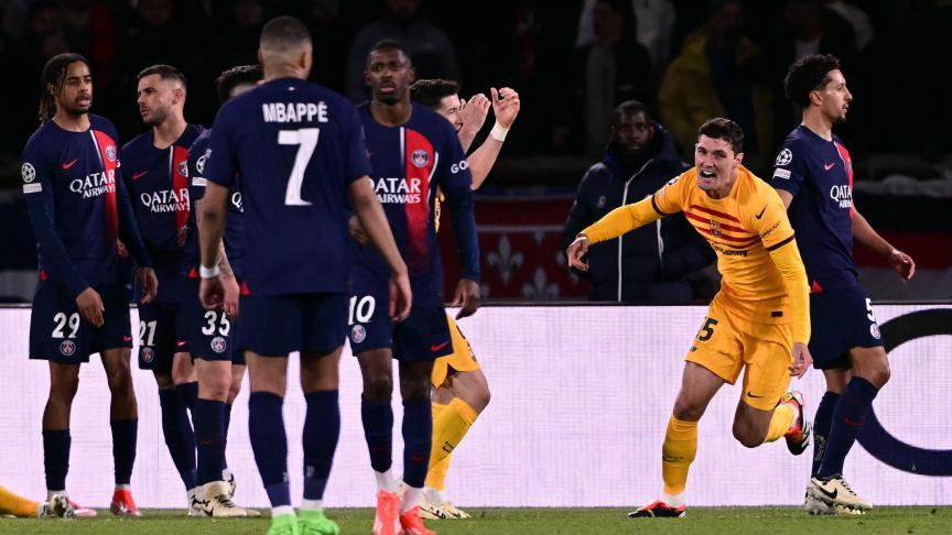PSG-Barcelone : un spectacle haletant au Parc des Princes