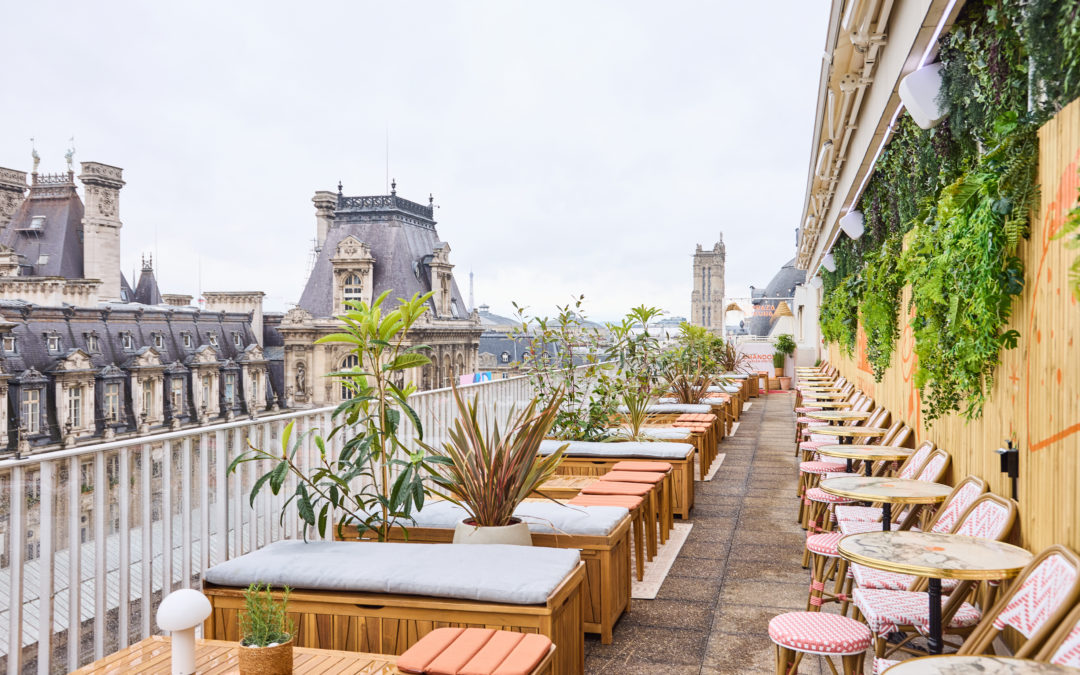Terraza Mikuna : Le bar à tapas sur le rooftop du BHV Marais