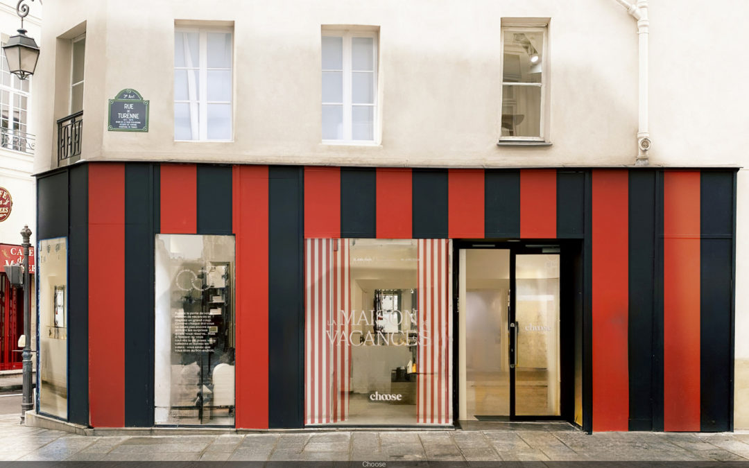 Le Pop-Up Choose à Paris : La maison de vacances où la déco rencontre la créativité