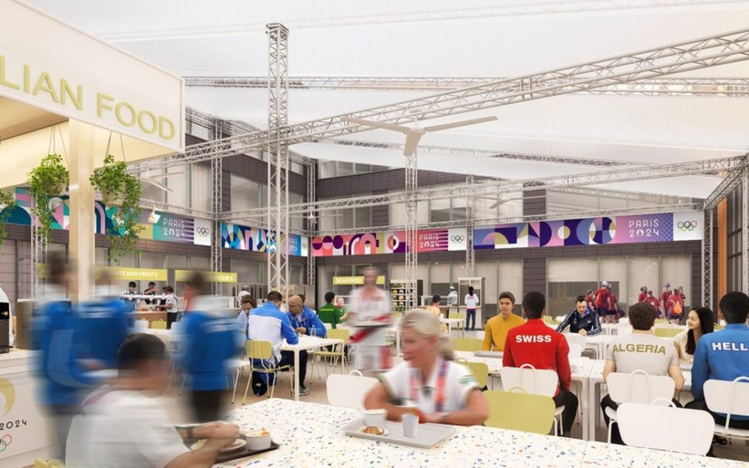 Le grand festin sans frites du village olympique