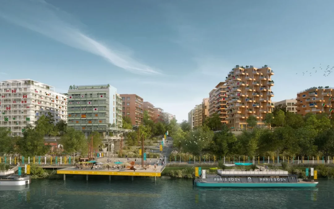 Le mobilier des JO recyclé : la face cachée du village olympique