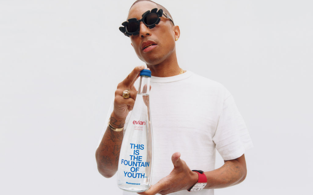 Jean Imbert, Evian et Pharrell : quand la cuisine et la mode font monter la pression