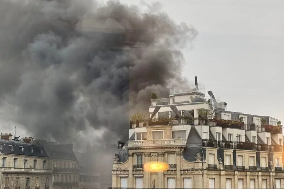 Paris brûle sous nos yeux : l’incendie en cours près de Saint-Lazare