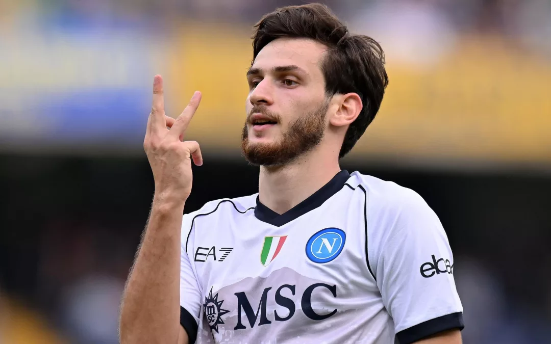 Mercato : accord de principe entre le PSG et Naples pour Khvitcha Kvaratskhelia