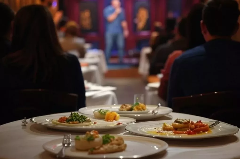 Comedy clubs et leur restauration haut de gamme à Paris
