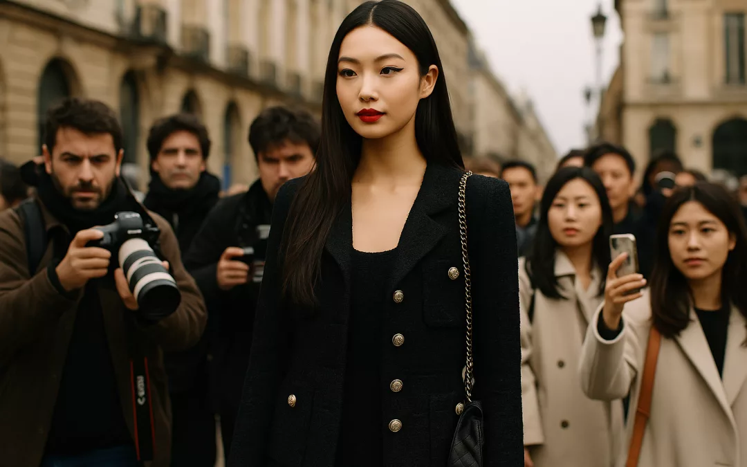 L’invasion élégante des stars asiatiques à Paris