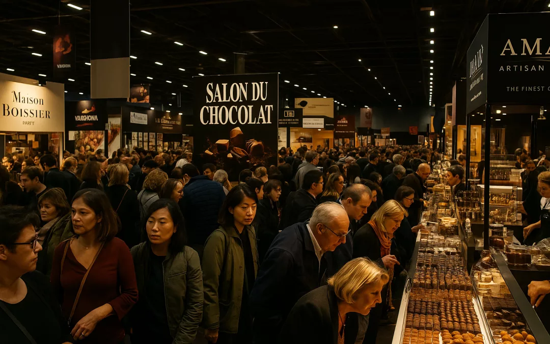 Salon du Chocolat Paris 2025 : 30 ans de gourmandise et de folie cacao