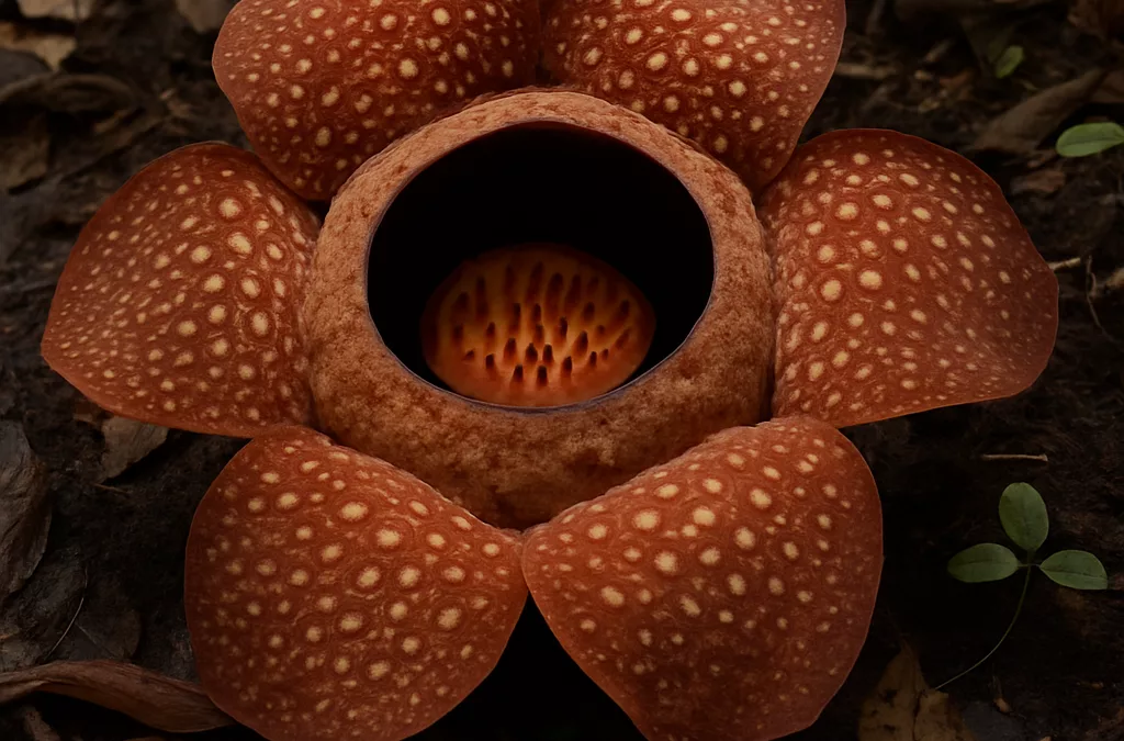 La star maudite de la jungle : la Rafflesia hasseltii