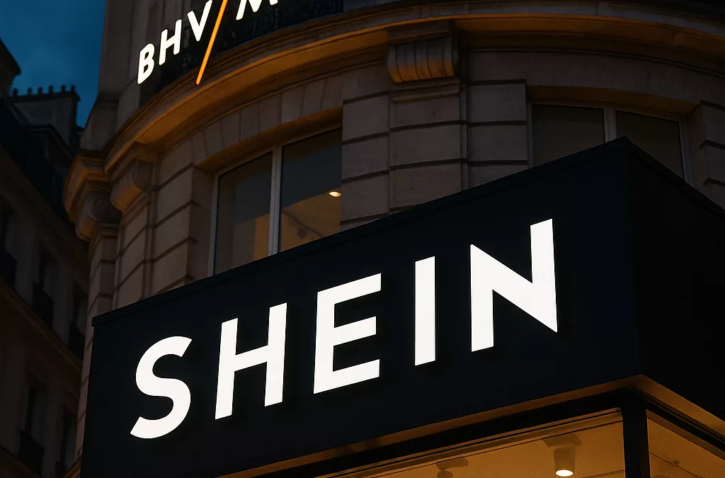 Le débarquement choc de SHEIN au BHV Marais